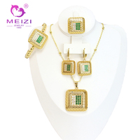 Ensemble de bijoux pour femme MEIZI, collier tendance et élégant