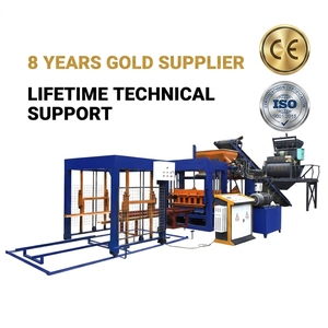 Machine de fabrication de blocs de <span class=keywords><strong>béton</strong></span> QT6-15 PLC à pompe et roulement, haute capacité 10800 <span class=keywords><strong>P</strong></span>/jour, entièrement automatique pour pavés, blocs emboîtables et creux - Product Image 4