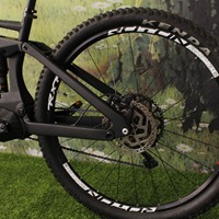 2023 populaire noir E-MTB à Suspension complète 29er vélo de montagne électrique pour frein à disque Bafang M510 moteur 48v 9 vitesses