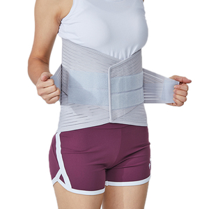 Penopang pinggang Lumbar bawah antilembap, sabuk kompresi pinggang untuk pereda nyeri punggung - Product Image 4