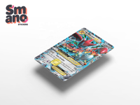 Autocollants amovibles imperméables pour cartes de crédit, skins en vinyle PVC personnalisables pour événements promotionnels, vente en gros, OEM