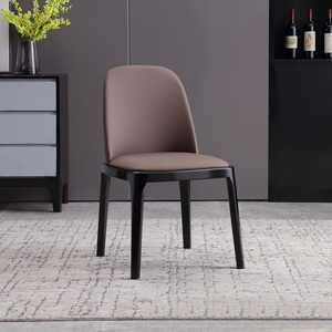 Silla de Comedor Moderna de Cuero PU de Alta Calidad, Ecológica y Duradera para Muebles de Hogar, Comedor, <span class=keywords><strong>Sala</strong></span> de Estar, Apartamento L057 - Product Image 1