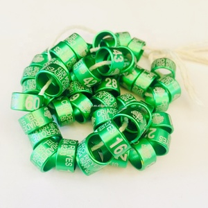 El más nuevo diseño pájaro pierna anillo de aluminio de rastro bandera número impresora láser <span class=keywords><strong>aves</strong></span> División aluminio anillos/ - Product Image 6