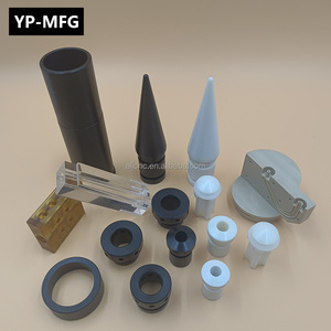 Servicio de Mecanizado CNC de Piezas de Plástico, Pieza de Tapa de Plástico ABS Negra Personalizada, Pieza de Corte de Lámina de Plástico de Alta Calidad OEM POM HDPE - Product Image 1