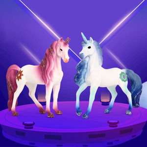 Figuras de Unicornio y <span class=keywords><strong>Pegaso</strong></span> de PVC Sólido al por Mayor, Figuras de Animales de Juguete - Product Image 5