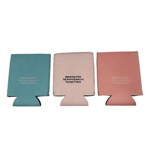 Porte-canettes en néoprène imprimé personnalisé, impression couleur, refroidisseur de canettes de bière - Product Image 3