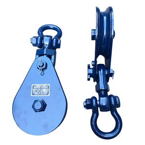 亜鉛メッキスナッチブロック回転フック付きリギング用 - Product Image 5