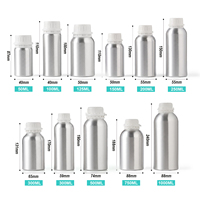 Bouteille en aluminium personnalisée pour produits chimiques de detailing automobile, anti-fuite, avec filetage, 750 ml 1 L, pour fabricant de produits chimiques automobiles