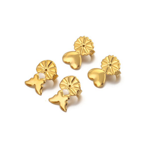 Acero inoxidable hipoalergénico pendiente <span class=keywords><strong>levantador</strong></span> <span class=keywords><strong>de</strong></span> espaldas accesorios para pesado reemplazo pendiente joyería haciendo - Product Image 3