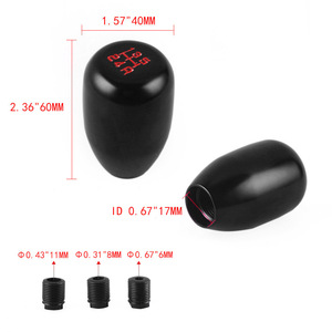 CRASTP Car Gear <b>Shift</b> <b>Knob</b> 5-Speed Aluminum Alloy Racing Manual Transmission Lever For Cars - Product Image 2