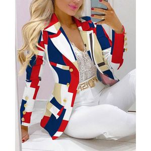 Conjunto de Blazer de Manga Larga para Otoño, <span class=keywords><strong>Traje</strong></span> de Negocios para Mujer, Conjunto de Dos Piezas de Pantalones para Oficina, Trajes de Dos Piezas para Mujer - Product Image 5