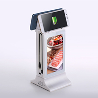 Reproductor Multimedia Digital para Menús de Restaurantes con Pantalla LCD de 7 Pulgadas, Software CMS, Control por Wifi, Android, Precio de Fábrica Original