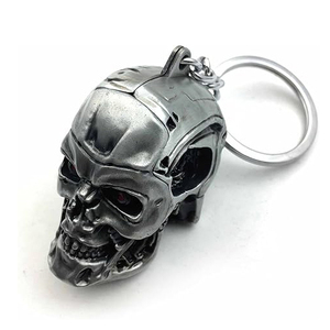Porte-clés en forme de crâne créatif pour <span class=keywords><strong>vélo</strong></span> et moto, cadeau pour garçon et homme - Product Image 1