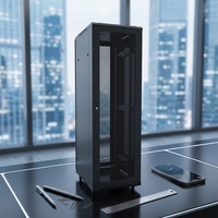 Armoire de serveur en acier pour centre de données, 45U, 600*1100mm, en stock