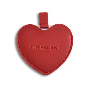 Cheap Fashion Custom Design Heart Shape Keychain Cosmetic Pocket <b>Mirror</b> for Promotion - Product Image 2
