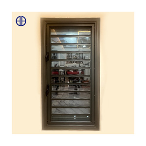 Vetro trasparente tapparelle automatico manuale jalousie finestra in alluminio vetro feritoia ventilazione vetro finestra feritoie - Product Image 3