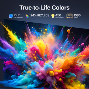 Nhanh Chóng Vận Chuyển Dangbei Freedo Mini Xách Tay 1080P Google TV Chiếu Với Được Cấp Phép Netflix Cho Giải Trí Gia Đình Máy Chiếu - Product Image 3