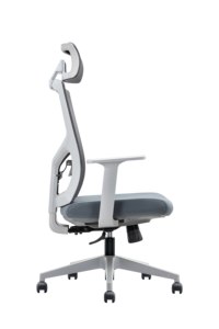 Upholstered Swivel Mesh Drafting <b>Home</b> Office Chair Ergonomic <b>Desk</b> Chair Mesh <b>Computer</b> Chair - Product Image 3