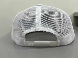 Casquette de baseball camouflage avec logo personnalisé-Design sportif gris et blanc | Chapeau respirant réglable pour hommes/femmes, vêtements de plein air décontractés - Product Image 5