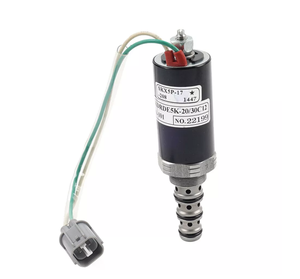 วาล์วโซลินอยด์ปั๊มไฮดรอลิก HongWang YN35V00004F1 คุณภาพสูงสำหรับรถขุด SK120/SK100/SK220/SK200-2 รุ่น KDRDE5K-20/30C12A-111 - Product Image 4