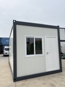 Casa Contenedor Prefabricada de Dos Pisos de 40 pies <span class=keywords><strong>para</strong></span> Obras de Construcción, Fácil de Ensamblar, <span class=keywords><strong>Apartamento</strong></span> de 2 Dormitorios - Product Image 4
