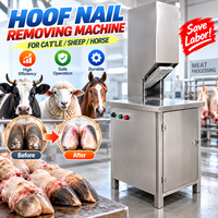 Machine de décapage des ongles de bovins, équipement de presse hydraulique pour l'usine de transformation de viande de bovins et de moutons