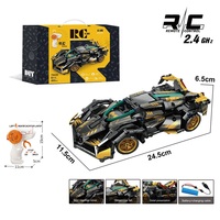 Voiture RC à construire soi-même 1:16, jouet télécommandé 2.4G, rechargeable, pour enfants et adultes, vente en gros, jouet éducatif