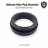 Passe-câble en caoutchouc silicone, joint d'étanchéité anti-abrasion, bouchon de trou, taille personnalisée, vente en gros, usage industriel