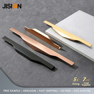 Perlengkapan Dapur Desain Modern Sederhana, Kenop dan Gagang Kabinet dari Seng - Product Image 3