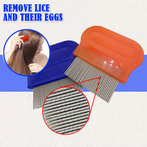 Nhà Máy Mới Bán Hàng Trực Tiếp Chấy Remover Lược Sâu Làm Sạch Tóc Da Đầu Hiệu quả Loại Bỏ Chấy Nits - Product Image 1