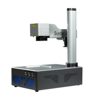 Mesin Laser Uv 20w dengan maks/Raycus/Jpt sumber Laser Mini mesin penanda Laser 2d 30w 50w 60w