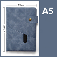 Carnet de notes avec stylo, carnet en cuir relié rigide personnalisé A5 pour hommes et femmes, 200 pages, papier épais 80 GSM
