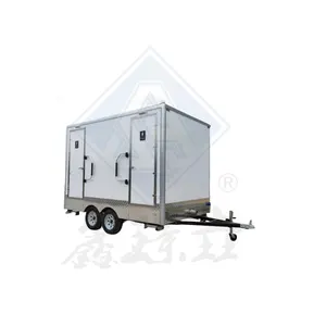 Commercial Customized Restroom Toilet Portable Mobile Toilet Trailer For Sale