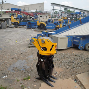 حفارة مع جهاز دوار ، دلو انتزاع الأخشاب الخشبية الغابات ، حامل انتزاع. - Product Image 1