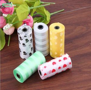 Sacs à crottes pour chien biodégradables, compostables, écologiques, parfumés à l'odeur de terre, personnalisés OEM - Product Image 2