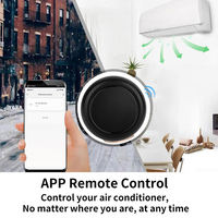 Télécommande universelle IR SMARSECUR TY-S07 avec application WiFi et commande vocale, noire, pour maison intelligente, téléviseur et climatiseur
