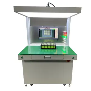 Lithiumbatterij Automatische Positieve En Negatieve Elektrode Ccd Visuele Inspectie Testmachine Ccd Tester Met Transportband