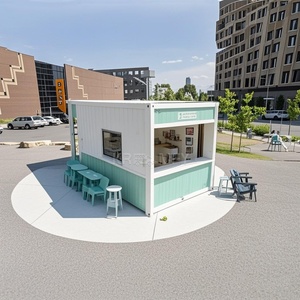 Meilleur choix 2025 pour les nouveaux commerces de rue : Kiosque entièrement équipé, boutique de boissons, salon de thé à bulles, conteneur - Product Image 1