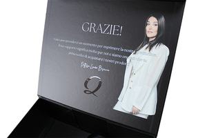 Boîte cadeau magnétique avec logo personnalisé, boîte en papier rigide de luxe avec ruban pour <span class=keywords><strong>clinique</strong></span> médicale, soins esthétiques, cosmétiques, emballage de beauté et de spa - Product Image 4