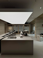 Comptoir de bar pour café commercial en acier inoxydable, personnalisé, durable, haute efficacité, facile à nettoyer, électrique pour café, bar à café