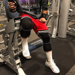 Basketball Sports Five Shorts Noir Rouge Blanc Anti-boulochage Respirant Séchage rapide Lâche <span class=keywords><strong>Fitness</strong></span> Basketball Five Shorts - Product Image 5