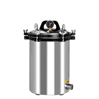 Stérilisateur à vapeur sous pression autoclave, capacité personnalisable 18L/24L, compatible DCM, pour laboratoire