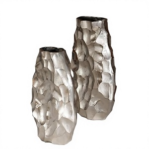 Handmade Aluminum High Quality Modern Home <b>Wedding</b> Display <b>Centre</b> <b>Piece</b> Handmade Creative Luxury Tabletop Vase - Product Image 2
