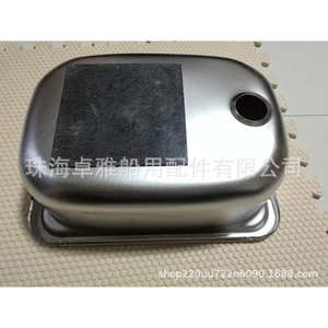 อ่างล้างจานสแตนเลส GR-566 สำหรับรถบ้านและเรือยอชท์ 280*380*150 มม. - Product Image 1