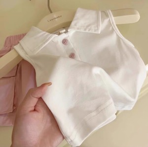 ชุดเสื้อยืดกระโปรงสองชิ้นสำหรับเด็กผู้หญิงในช่วงฤดูร้อน ชุดเสื้อผ้าสำหรับวันหยุดน่ารักหวานๆ - Product Image 3