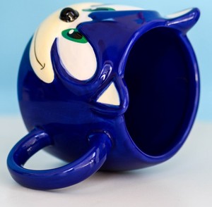 <span class=keywords><strong>Tasse</strong></span> de hérisson d'animation d'usine <span class=keywords><strong>tasse</strong></span> de poupée en céramique d'animation bleue - Product Image 5