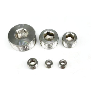 Qifei 304 thép không gỉ Hex ổ cắm dầu cắm ren cắm ống Ống áp lực thấp đánh bóng din906 1/8 "1/4" 3/8 "1/2" 3/4 "1" - Product Image 4