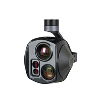Caméra à cardan 3 axes Q30TIRM Pro avec zoom optique 30x, thermique IR 640*512 35mm, télémètre laser 3000 mètres
