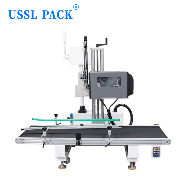 PX240S E-commerce Shipping Labels Logistics Packages Real-Time Variable Data Printing Automatic Print-and-Apply Labeling Machine