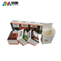 Boîte alimentaire petite et mignonne pour épices et condiments avec impression de logo et pelliculage mat